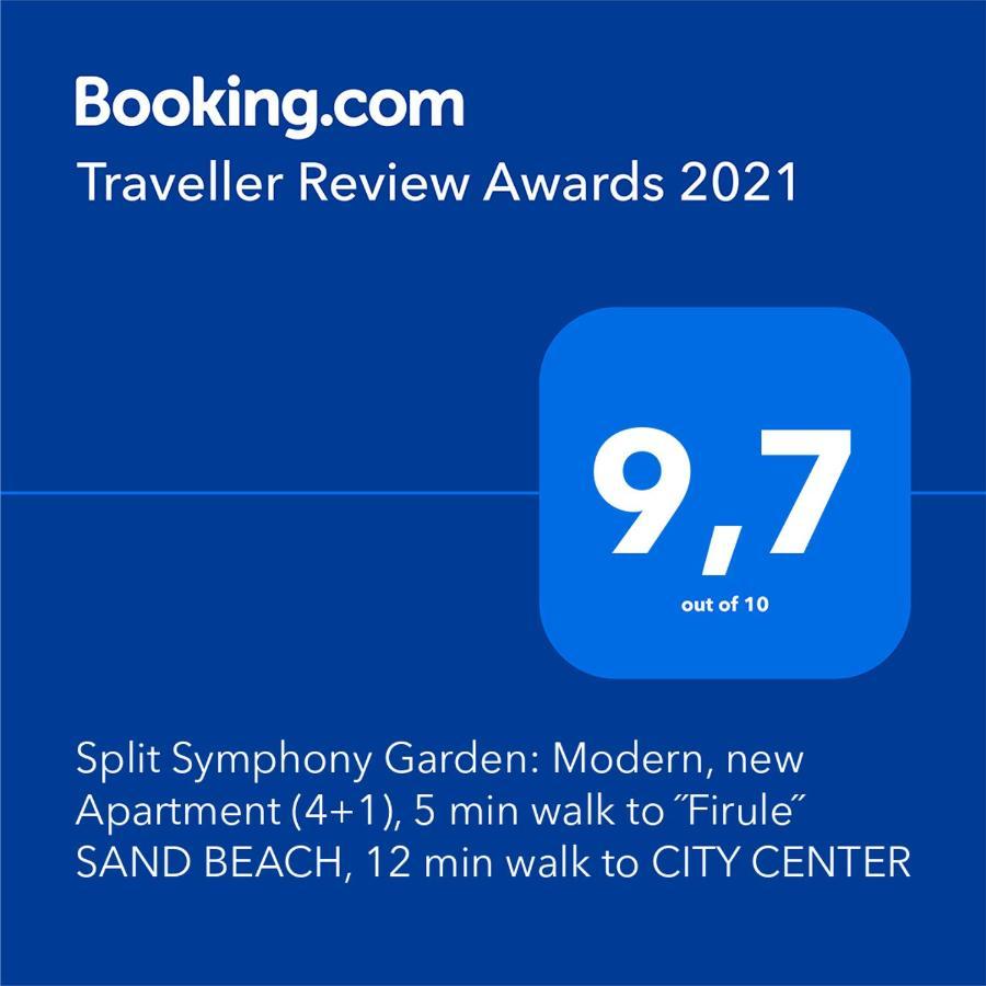 Split Symphony Garden: Modern, New Apartment Exteriör bild